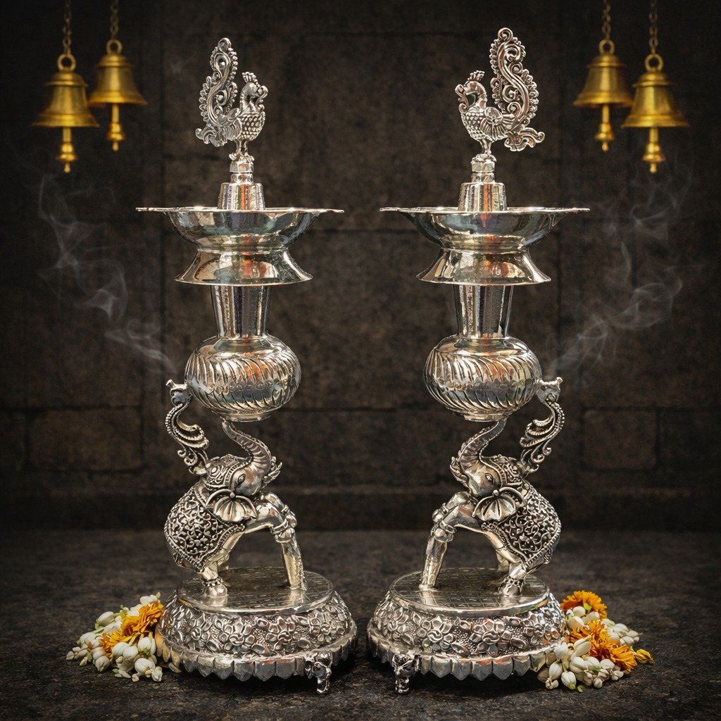 Brass Ganesh Idol - 3 inch